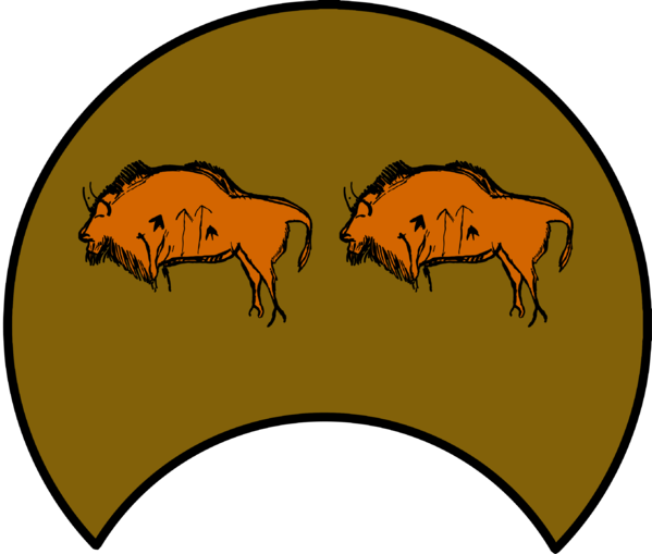 marron two primitive bisons tenne.png