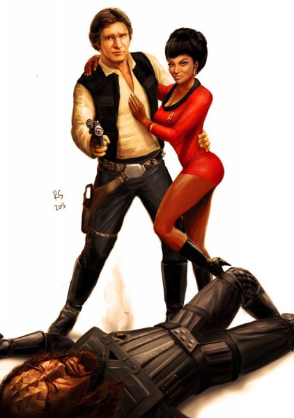 star_wars_meets_star_trek___han_solo_and_uhura_by_rhymesyndicate-d5ta7v0.jpg