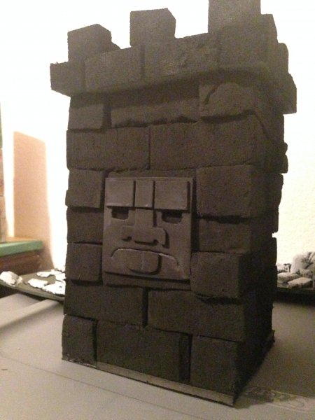 Jungle Tower WIP 8 Mayan Face.JPG