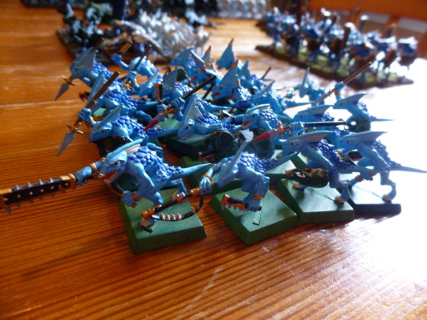 First Skink unit 6th Edition Lizardmen Seraphon.JPG