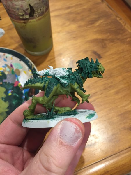 Saurus knight WIP 5.JPG