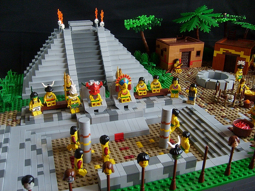 lego mayan temple