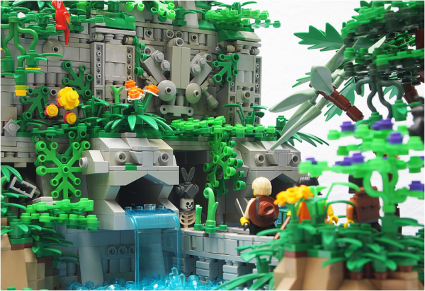 lego mayan temple