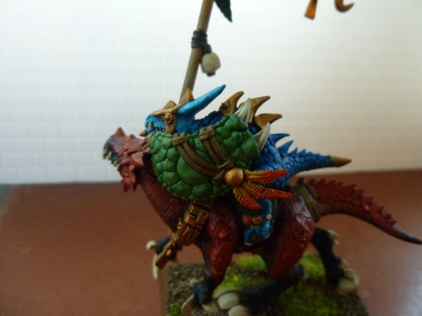 Saurus Cold One Knight Cavalry Standard Bearer Body.JPG