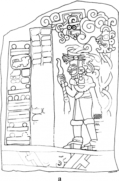 a-El-Baul-Monument-1-71915712-AD-37-drawn-by-Linda-Schele-b-Tikal-Stela-29.png