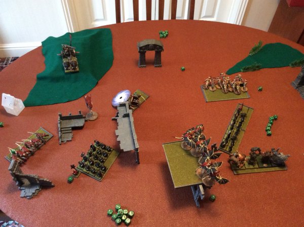 Tyranids vs Greenskins Turn 4.JPG