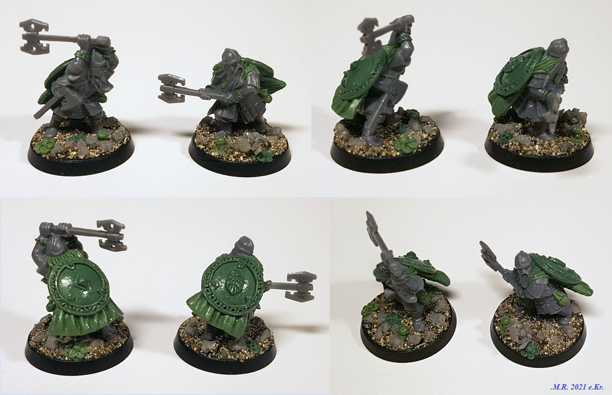 Lord of the Rings, LotR: Dwarfs of Khazad Dum - 2 Guard figures